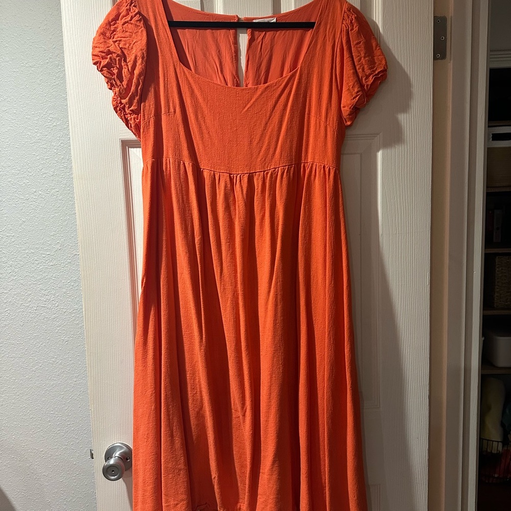 Orange Women's Dress